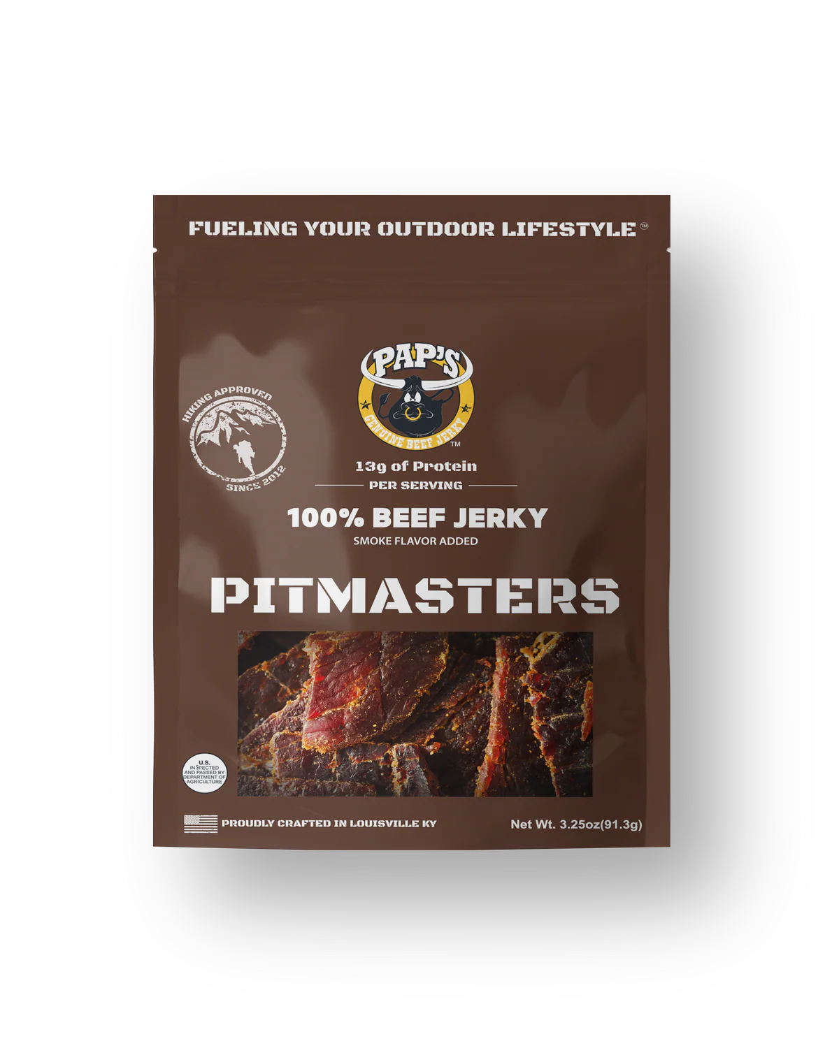 Paps Genuine Beef Jerky - Pitmasters Beef Jerky