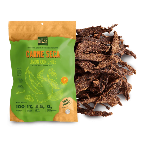 People's Choice Beef Jerky - Carne Seca Limon Con Chile Beef Jerky