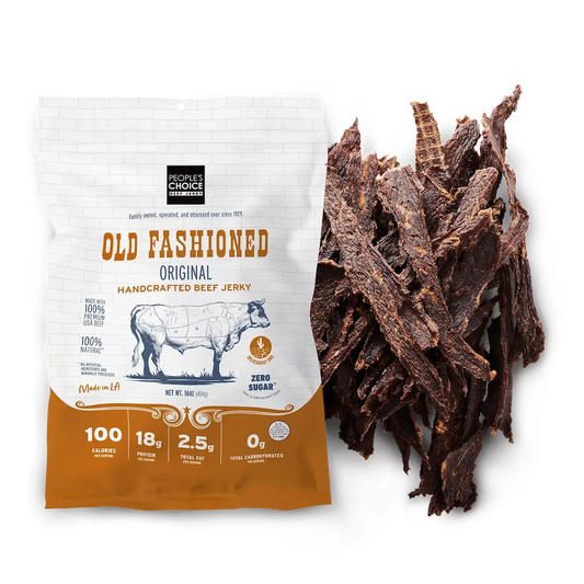 People's Choice Beef Jerky - Old Fashioned Original Beef Jerky