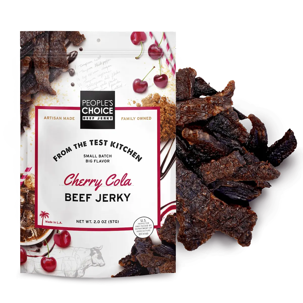 People's Choice Beef Jerky - Test Kitchen Cherry Cola Beef Jerky