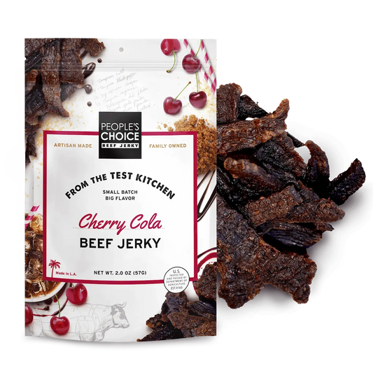 People's Choice Beef Jerky - Test Kitchen Cherry Cola Beef Jerky