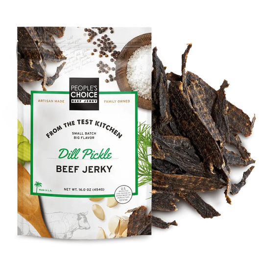 People's Choice Beef Jerky - Test Kitchen Dill Pickle Beef Jerky