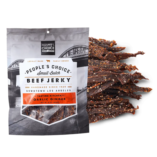 People's Choice Beef Jerky - Test Kitchen Garlic Ginger Beef Jerky