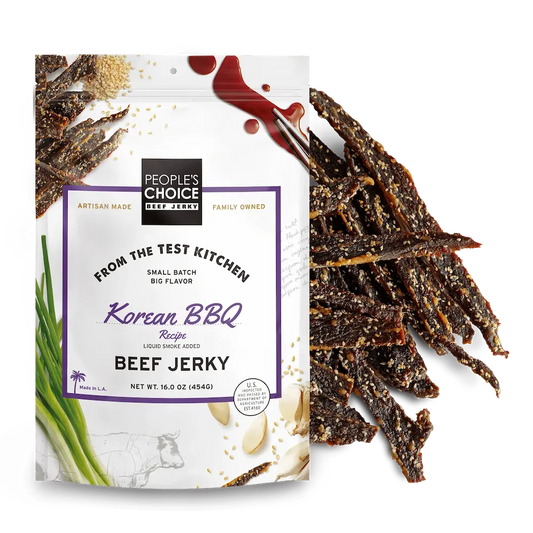 People's Choice Beef Jerky - Test Kitchen Korean BBQ Beef Jerky