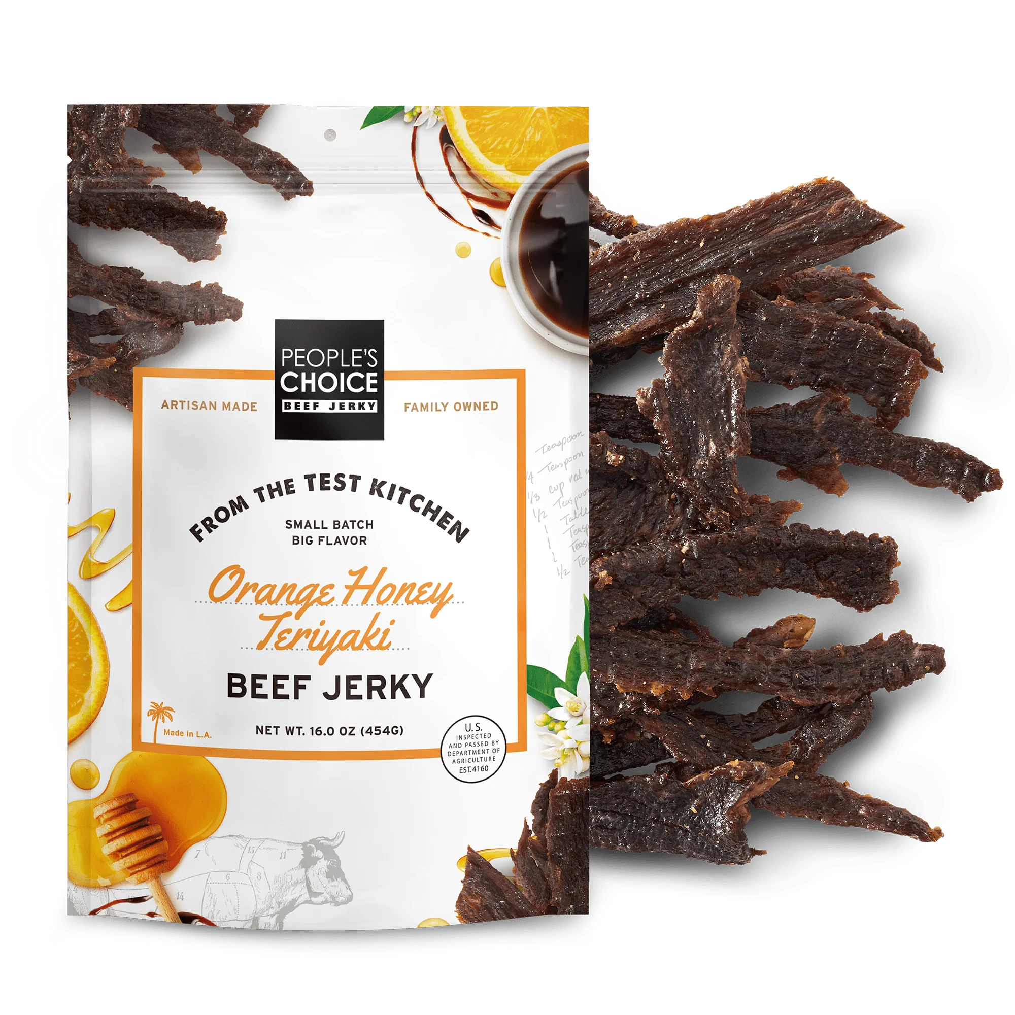 People's Choice Beef Jerky – Test Kitchen Orange Honey Teriyaki Beef J ...