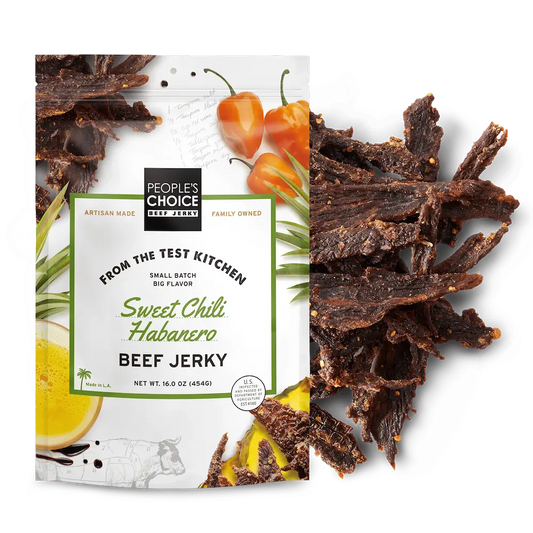 People's Choice Beef Jerky - Test Kitchen Sweet Chili Habanero Beef Jerky