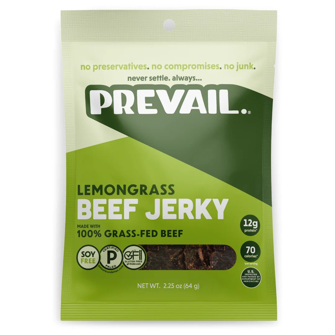Prevail Jerky - Lemongrass Beef Jerky