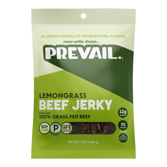 Prevail Jerky - Lemongrass Beef Jerky