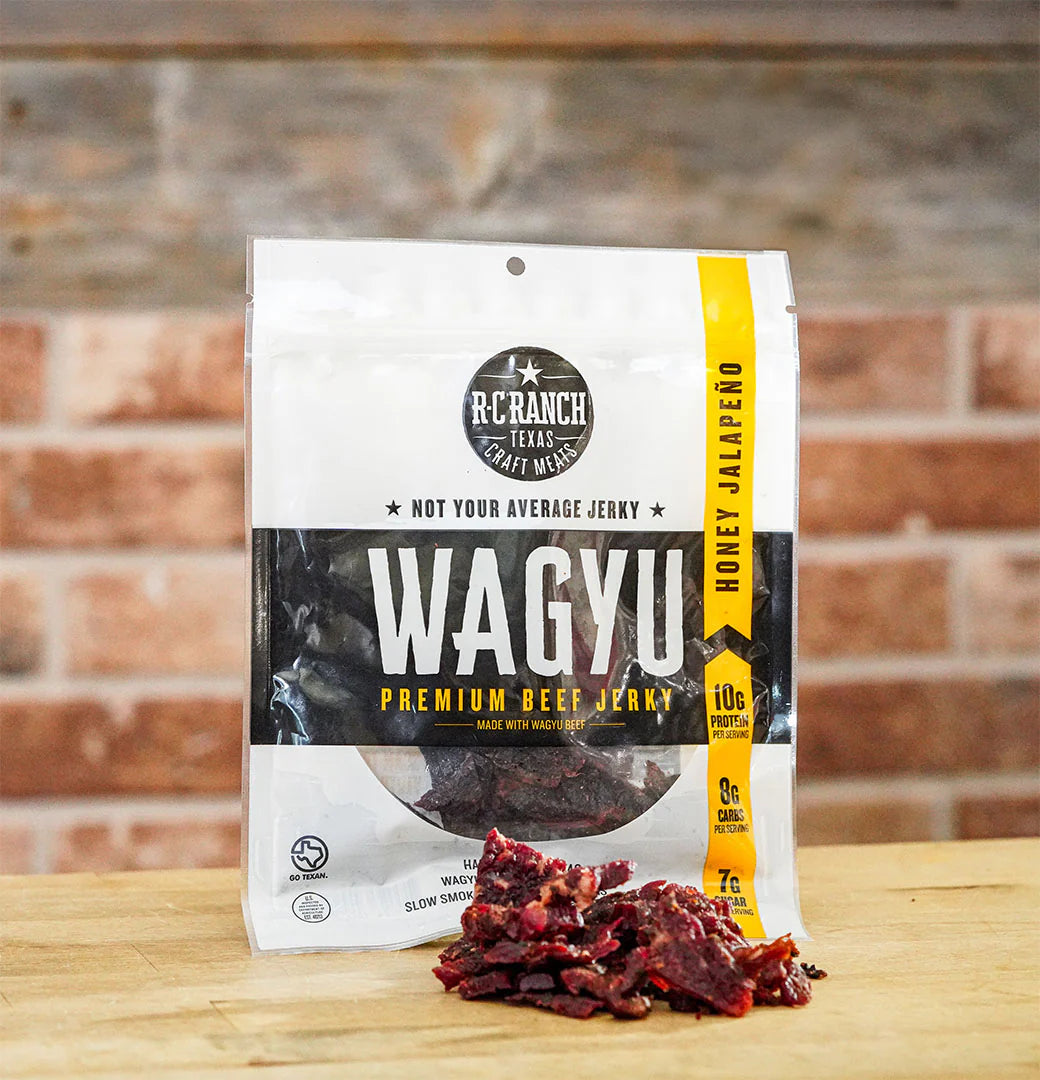 R-C Ranch - Honey Jalapeno Wagyu Beef Jerky