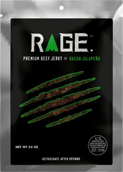 Rage Jerky - Bacon Jalapeno Beef Jerky