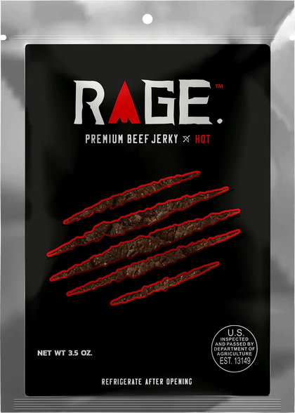 Rage Jerky - Hot Beef Jerky