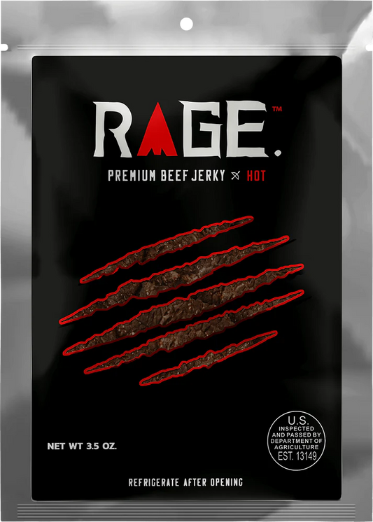 Rage Jerky - Hot Beef Jerky