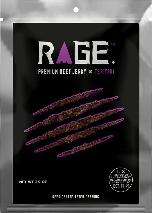 Rage Jerky - Teriyaki Beef Jerky