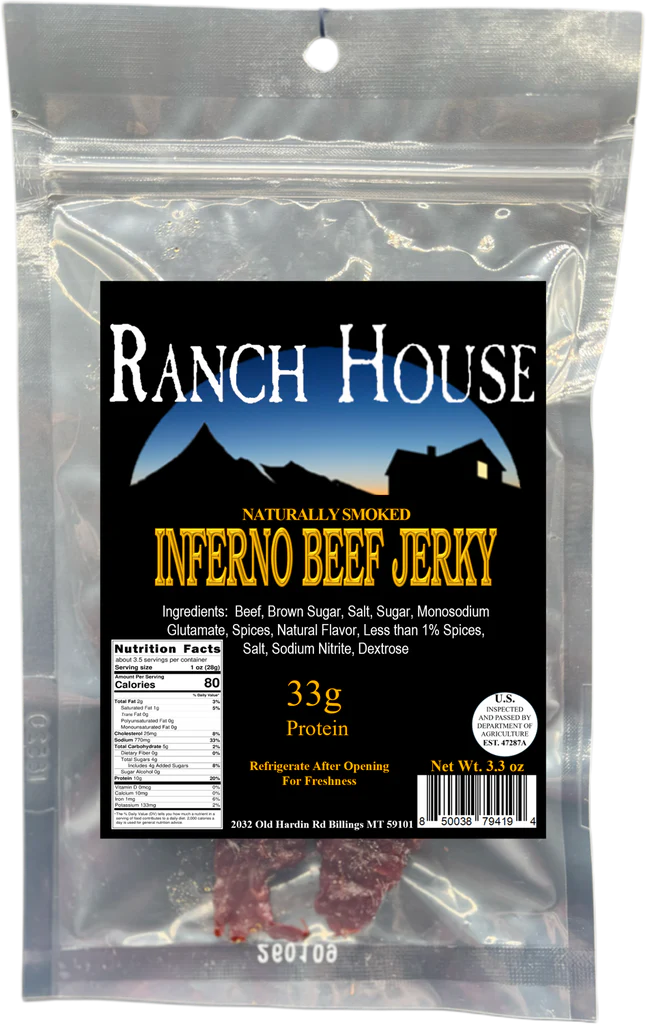 Ranch House - Inferno Beef Jerky