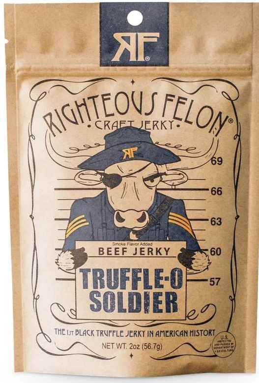 Righteous Felon - Truffle-O Soldier Beef Jerky (2 oz)