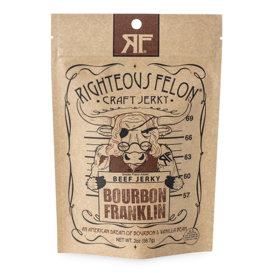 Righteous Felon - Bourbon Franklin Beef Jerky