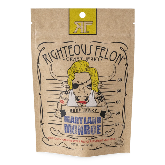 Righteous Felon - Maryland Monroe Beef Jerky