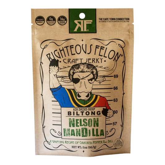 Righteous Felon - Nelson Mandilla Biltong