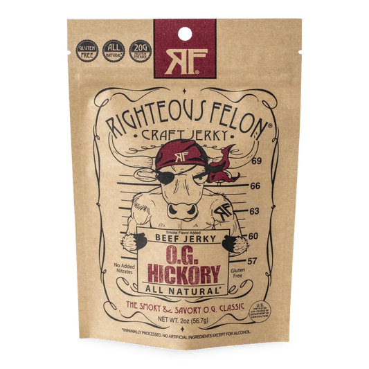 Righteous Felon - OG Hickory Beef Jerky