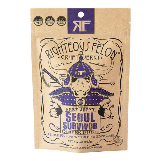 Righteous Felon - Seoul Survivor Beef Jerky