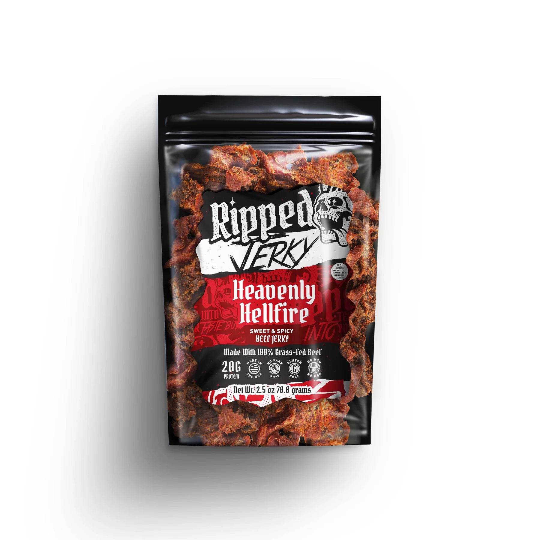 Ripped Jerky - Heavenly Hellfire Beef Jerky