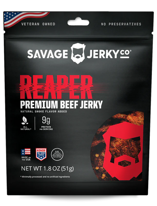 Savage Jerky Co - Carolina Reaper Beef Jerky