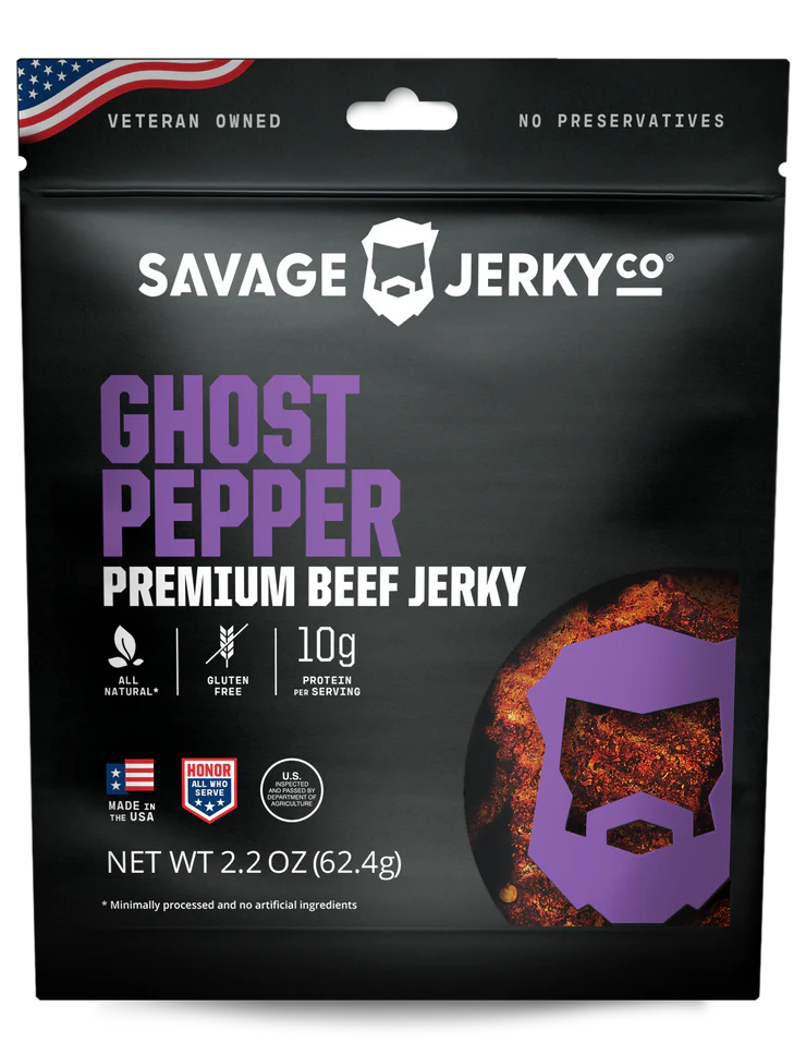 Savage Jerky Co - Ghost Pepper Beef Jerky