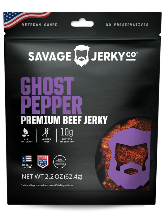 Savage Jerky Co - Ghost Pepper Beef Jerky