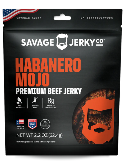 Savage Jerky Co - Habanero Mojo Beef Jerky