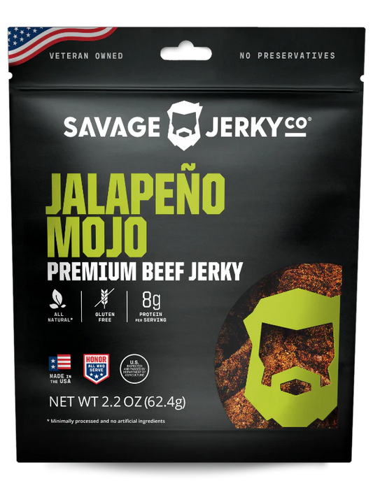Savage Jerky Co - Jalapeno Mojo Beef Jerky
