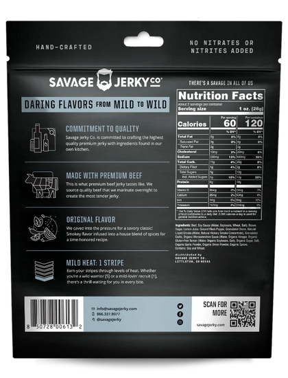 Savage Jerky Co - Original Beef Jerky