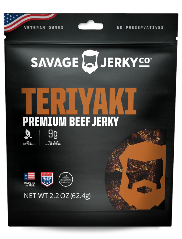 Savage Jerky Co - Teriyaki Beef Jerky