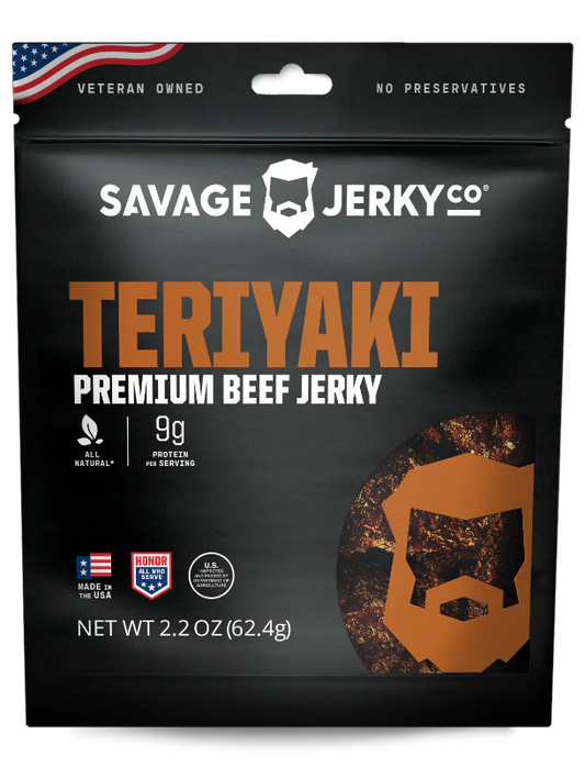 Savage Jerky Co - Teriyaki Beef Jerky