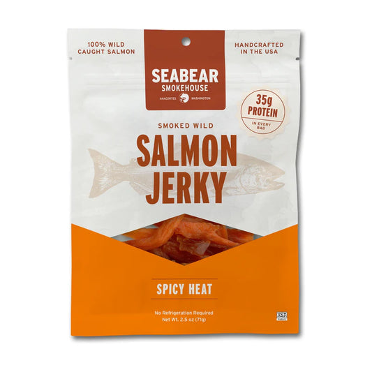 SeaBear Smokehouse - Spicy Heat Wild King Salmon Jerky