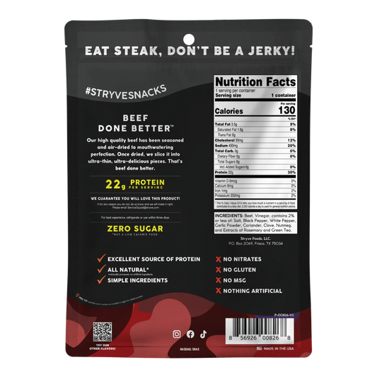 Stryve - Original Brisket Air Dried Beef