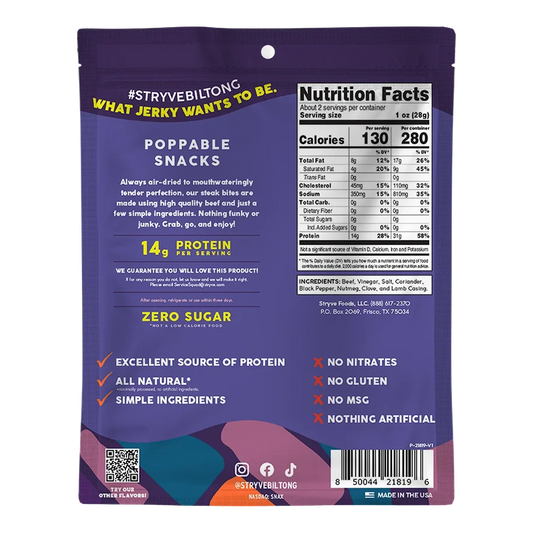 Stryve - Original Steak Bites Air Dried Beef