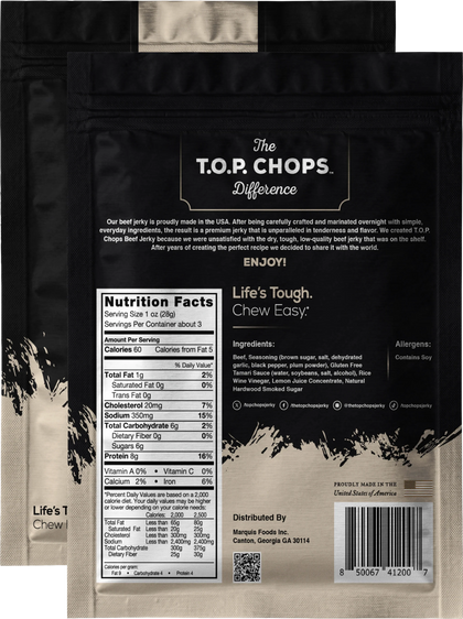 T.O.P. Chops - Original Beef Jerky