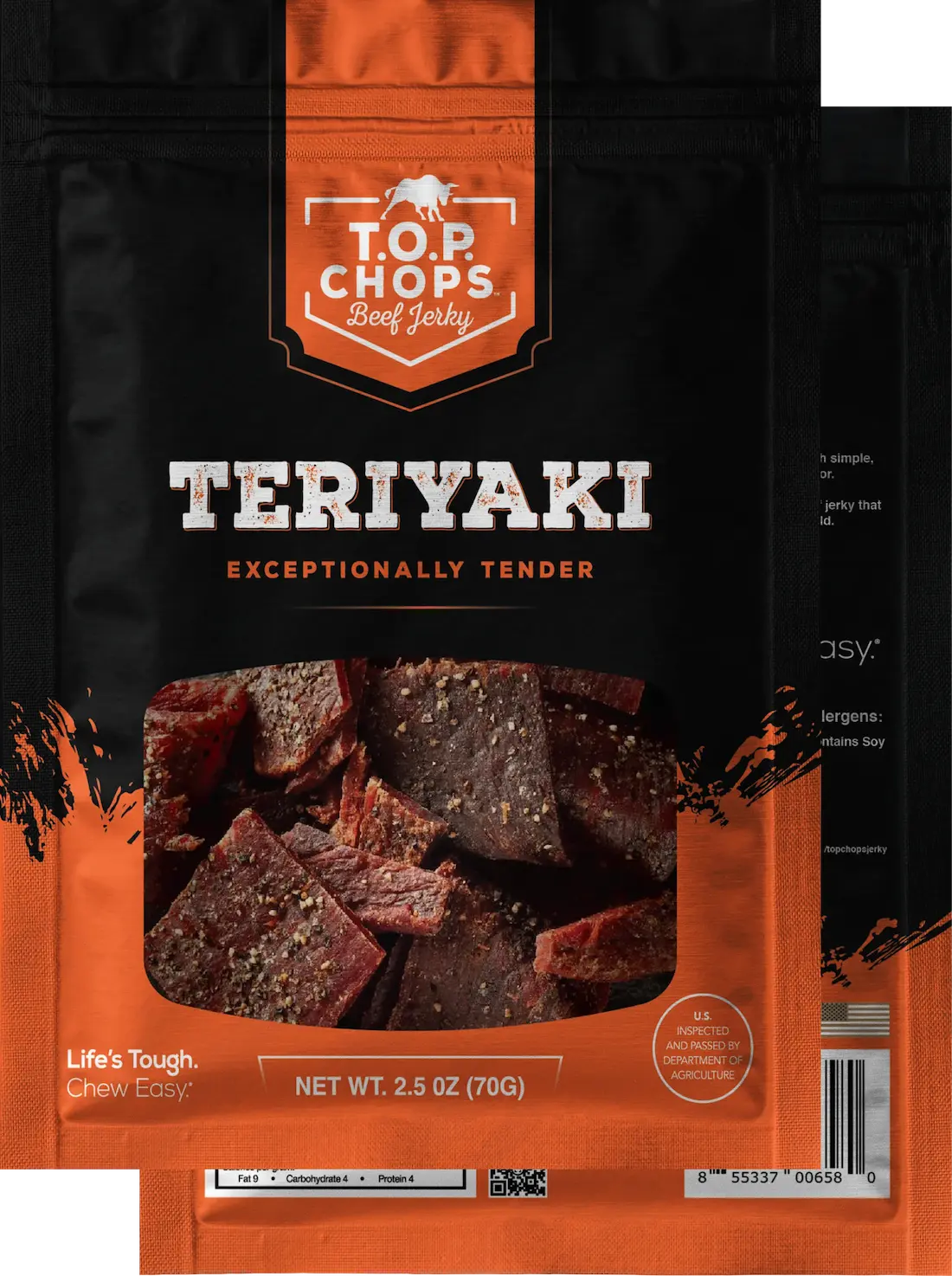 T.O.P. Chops - Teriyaki Beef Jerky