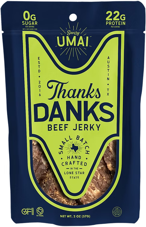 Thanks Danks - Umai Beef Jerky