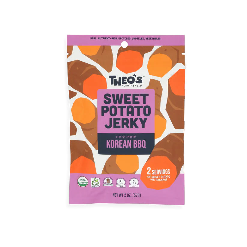 Theos Plant-Based - Korean BBQ Sweet Potato Jerky