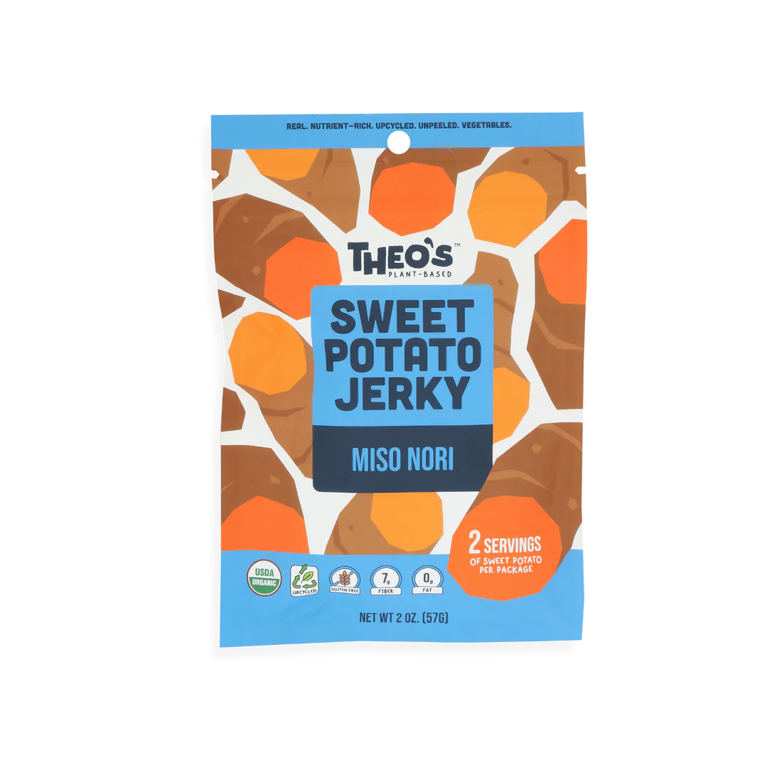Theos Plant-Based - Miso Nori Sweet Potato Jerky