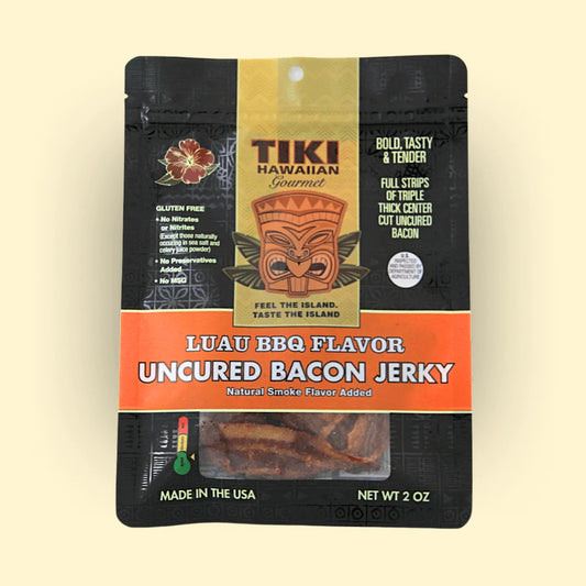 Tiki Hawaiian Gourmet - Luau BBQ Bacon Jerky