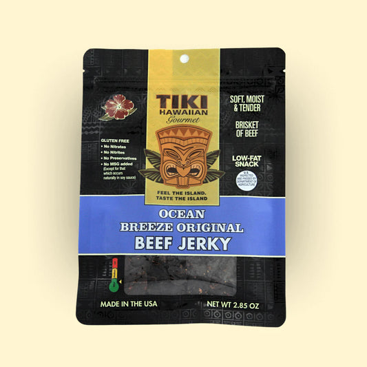 Tiki Hawaiian Gourmet - Ocean Breeze Original Beef Jerky