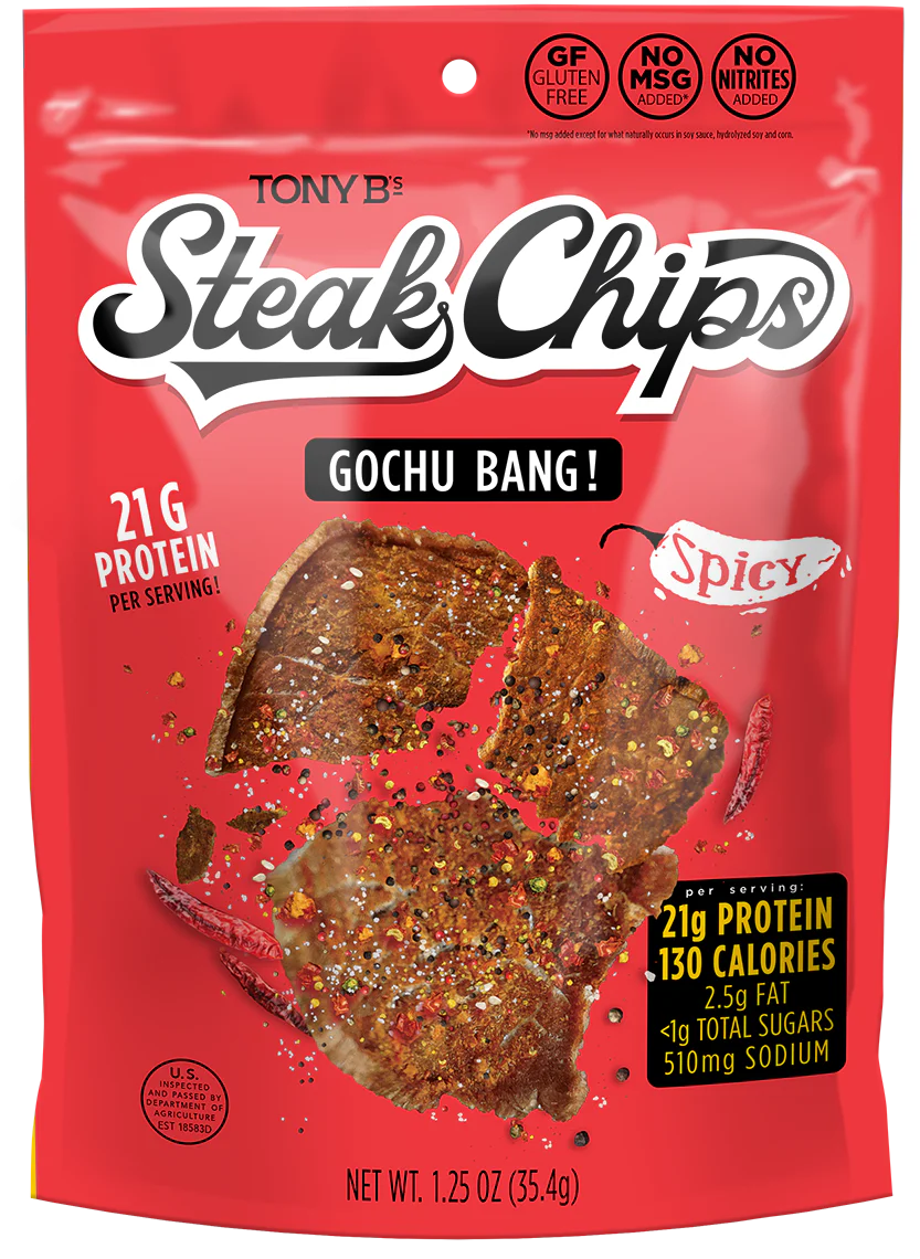 Tony B's - Gochu Bang (Spicy) Beef Jerky Chips