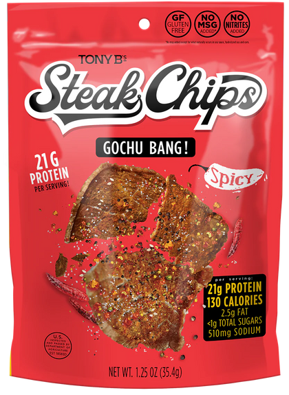 Tony B's - Gochu Bang (Spicy) Beef Jerky Chips