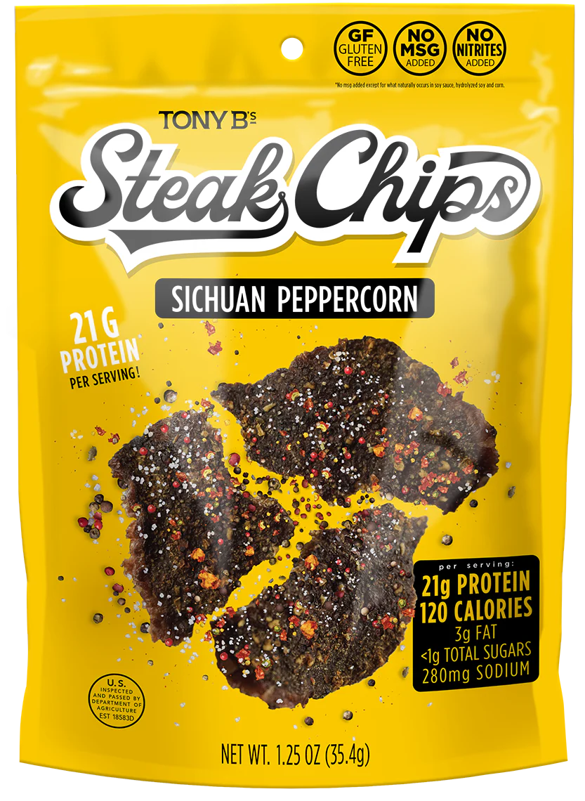 Tony B's - Peppered Chips Beef Jerky Chips