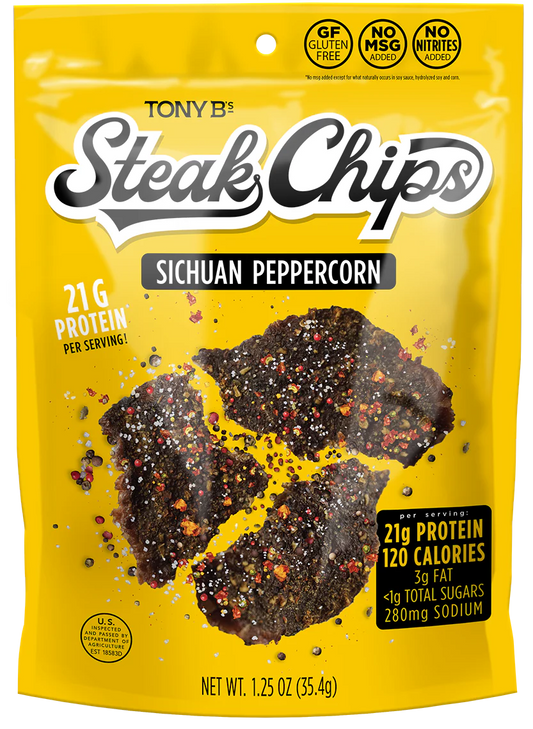Tony B's - Peppered Chips Beef Jerky Chips