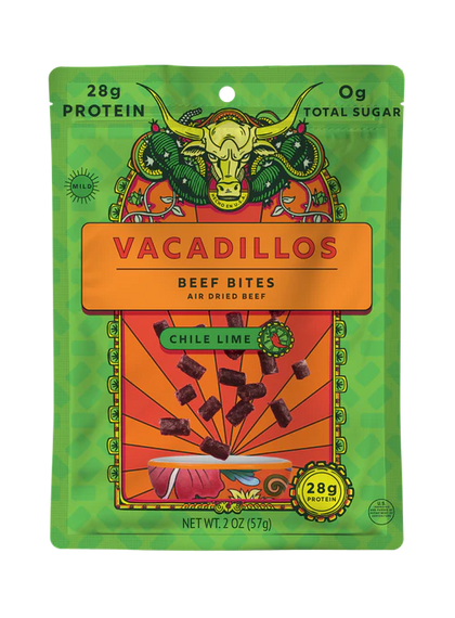 Vacadillos - Chile Lime Bites Air Dried Beef