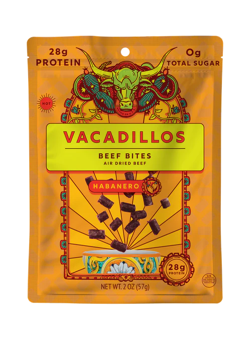 Vacadillos - Habanero Bites Air Dried Beef