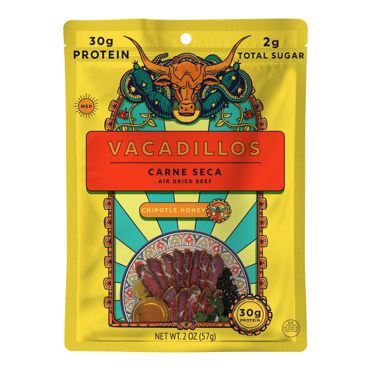 Vacadillos - Chipotle Honey Air Dried Beef